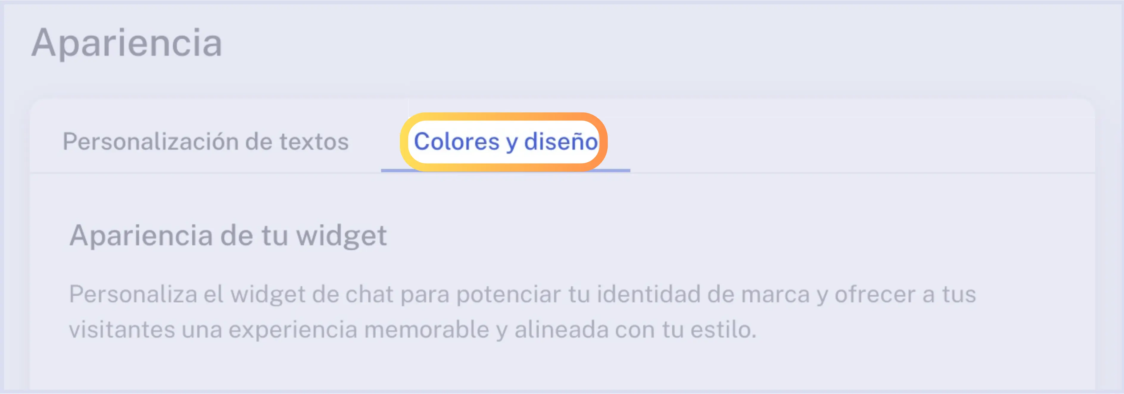 Personalizacion de texto