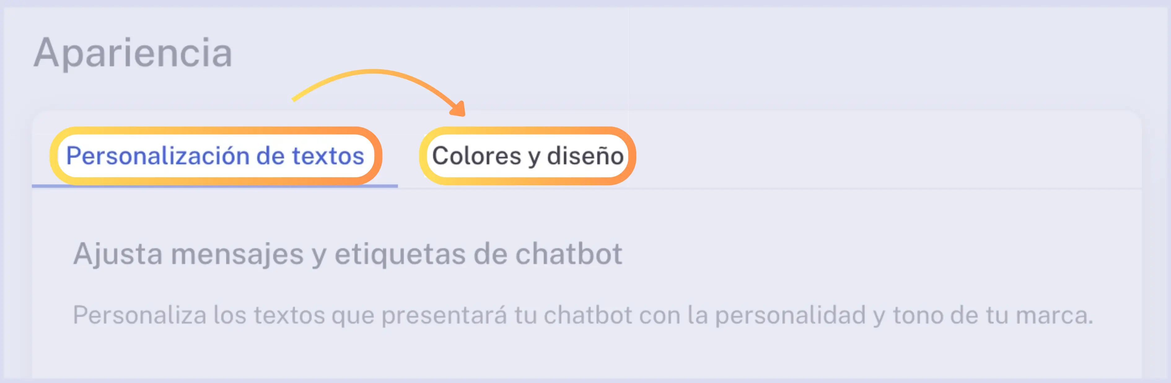 Personalizacion de texto