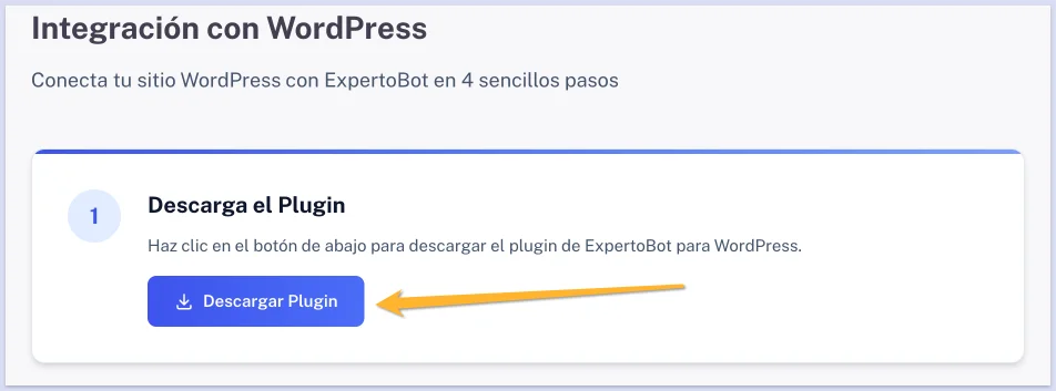 Descarga el plugin