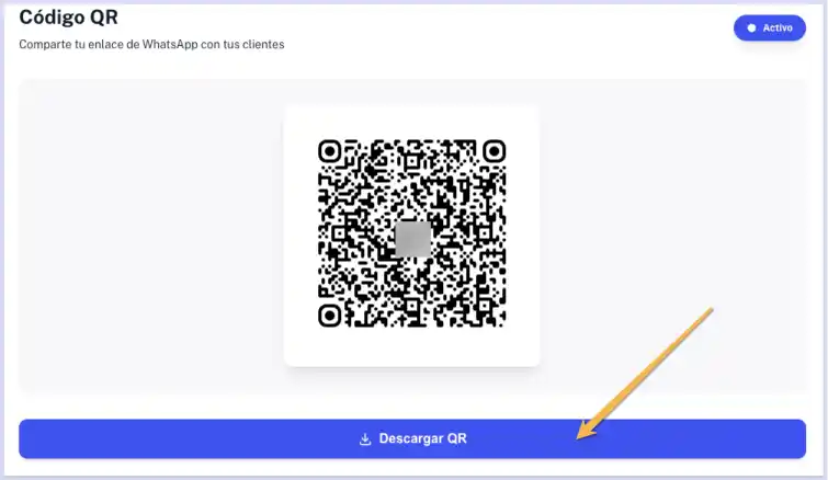 Codigo QR de Experto Hub