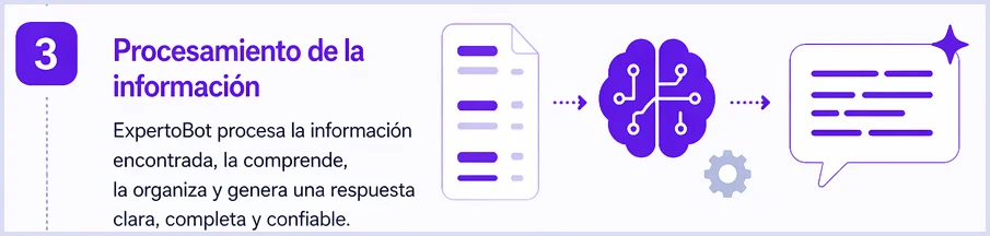 Procesar informacion y generar respuesta