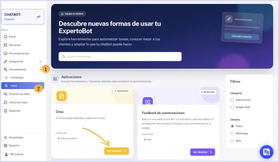 Como instalar el agendador de citas
