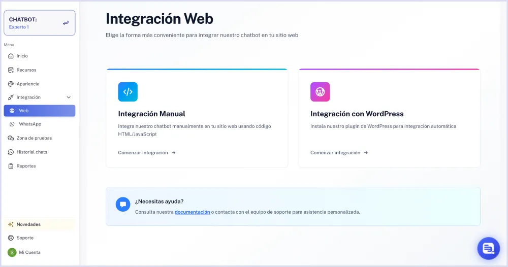 Integracion web