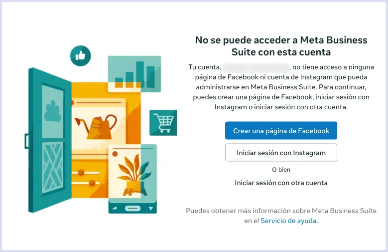 Requisitos meta business