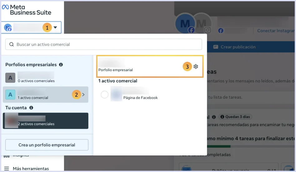 Acceso al portafolio